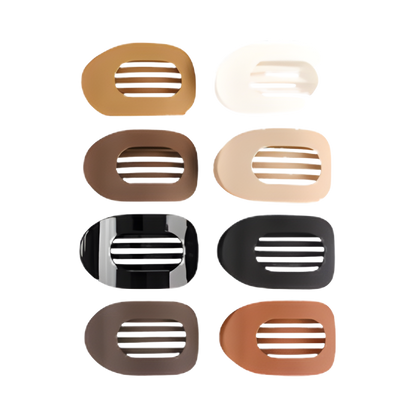 Flatties - Flache Matte Haarclips