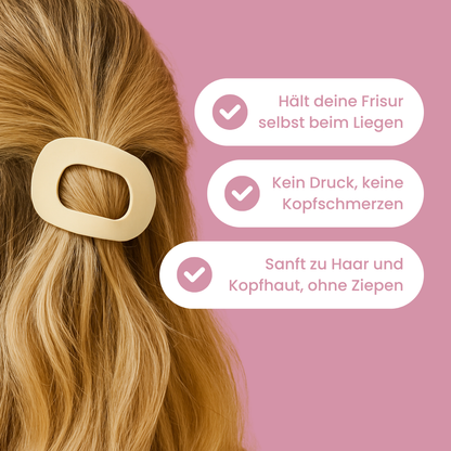 Flatties - Flache Matte Haarclips
