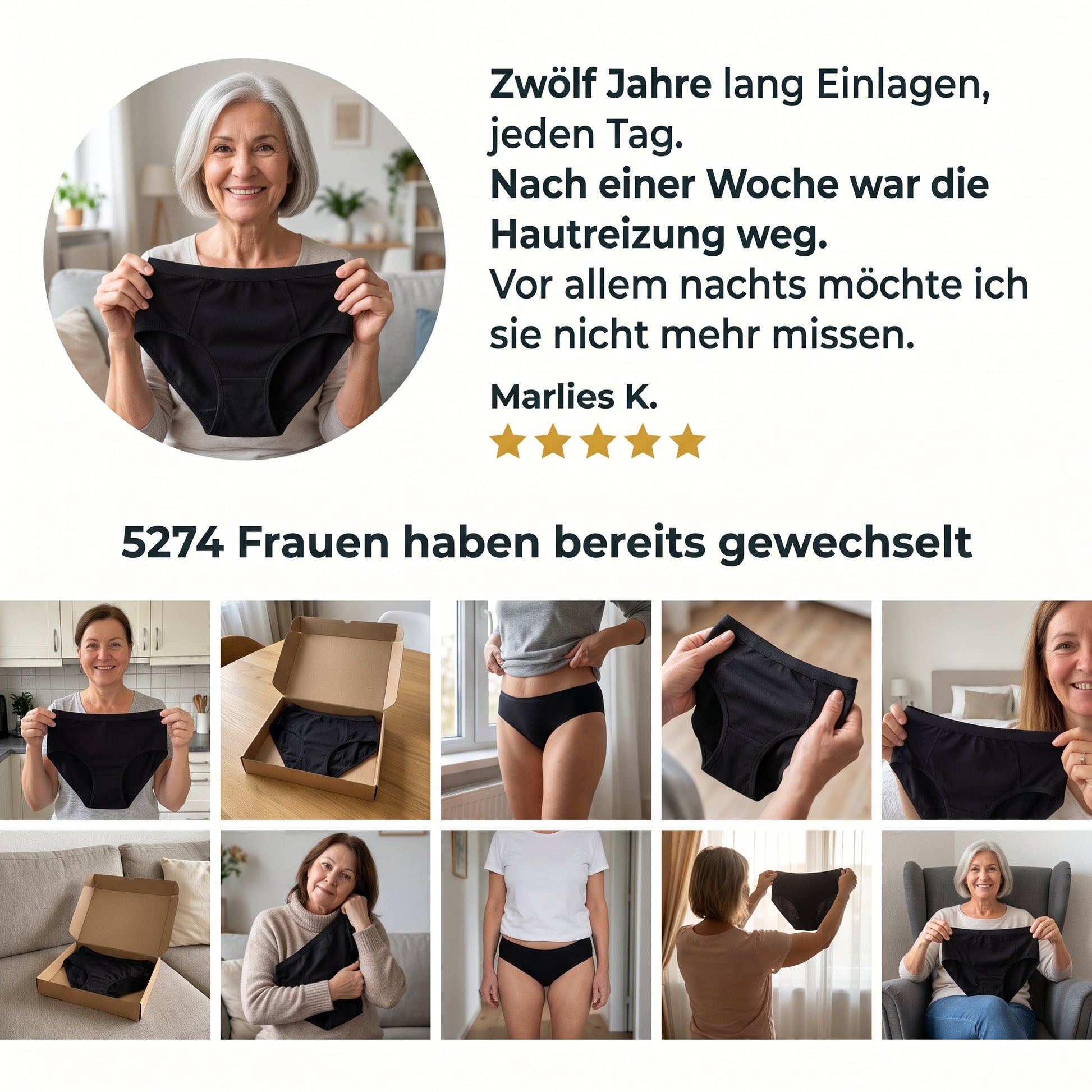 Kundinnenstimmen zu Landry, 5274 Frauen haben gewechselt